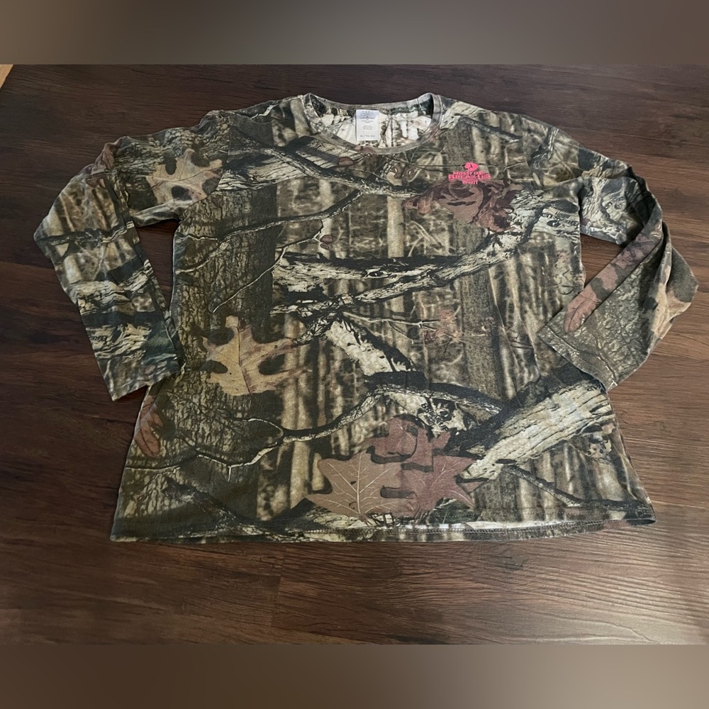Mossy Oak Women’s Break Up Infinity Camouflage Long-sleeve T-Shirt XL